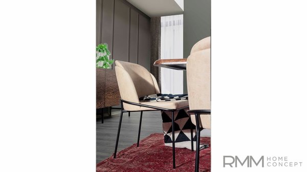 Godiva Siyah Yemek Odası Takımı Konsol