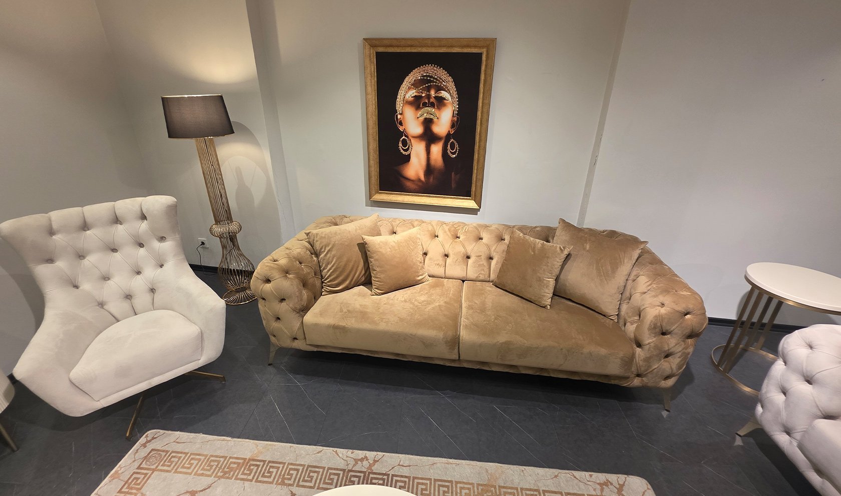 Diamond Chester Koltuk Takımı