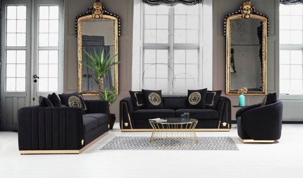 Versace Koltuk Takımı - Mini Berjer