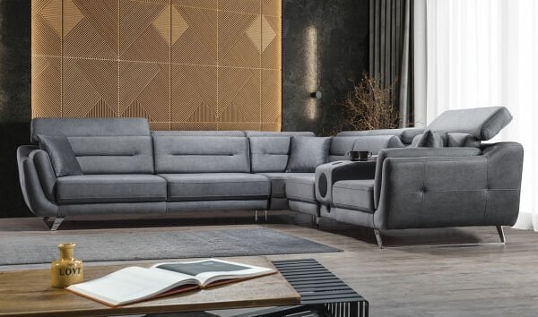 Alfeca Mekanizmalı Köşe Koltuk Takımı