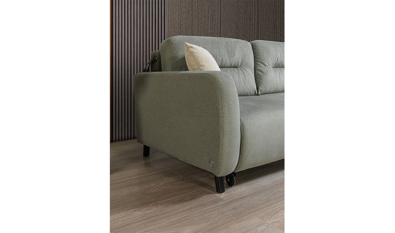 Paris Yataklı Köşe Koltuk - Gri