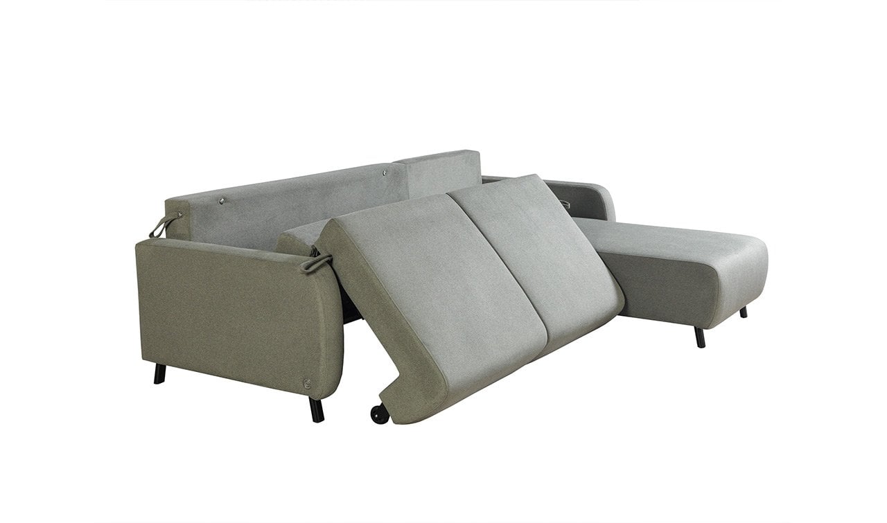 Paris Yataklı Köşe Koltuk - Gri