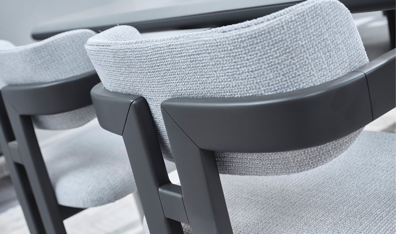 Vega Plus Yemek Odası Takımı - Gri