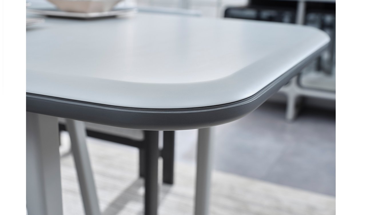 Vega Plus Yemek Odası Takımı - Gri