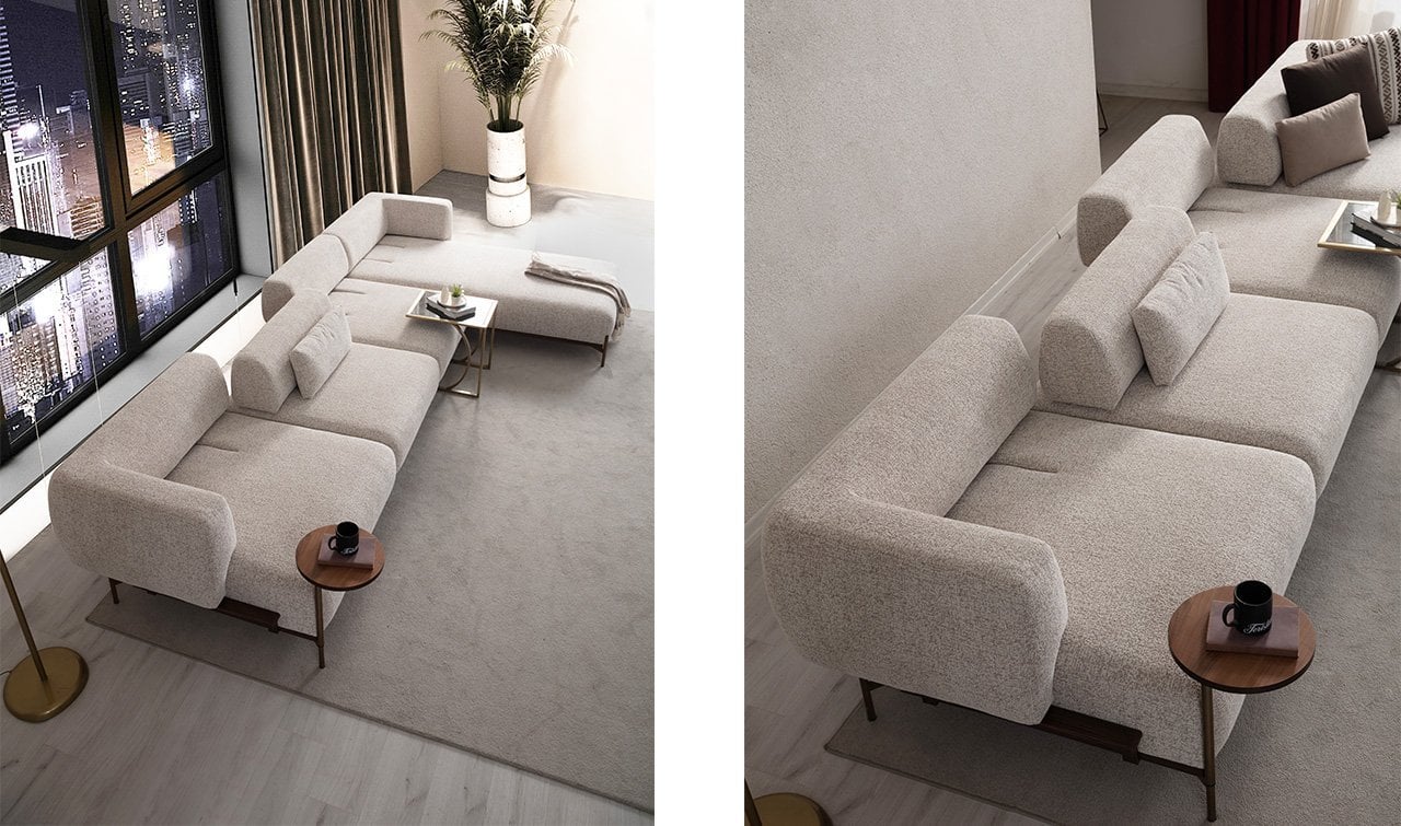 Tesla Köşe Koltuk Takımı - Ultra