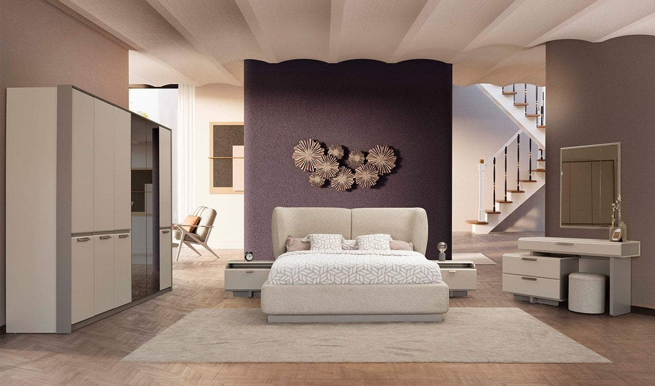 Soft Yatak Odası Takımı | Bazalı