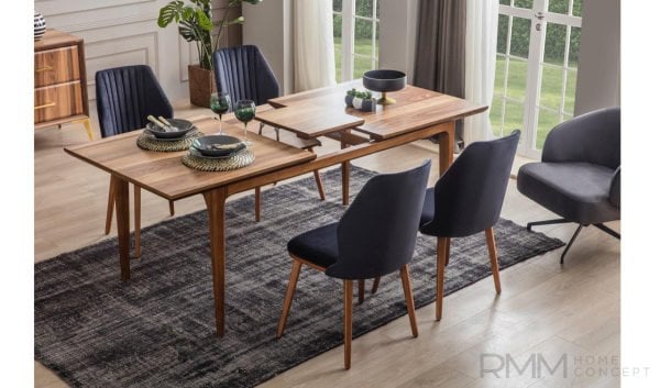 Loft Ceviz Yemek Masası