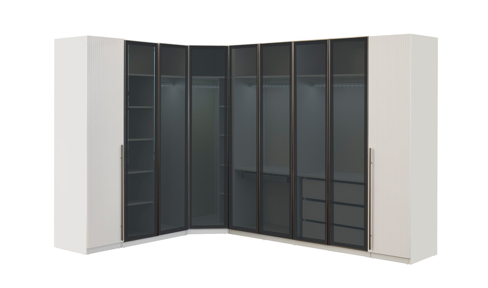 Arya Modüler Köşe Dolap