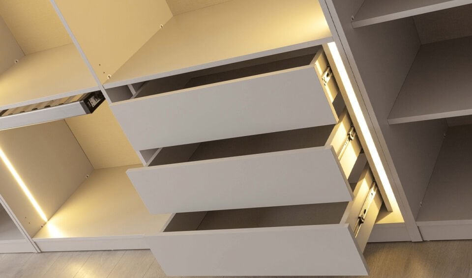 Arya Modüler Köşe Dolap