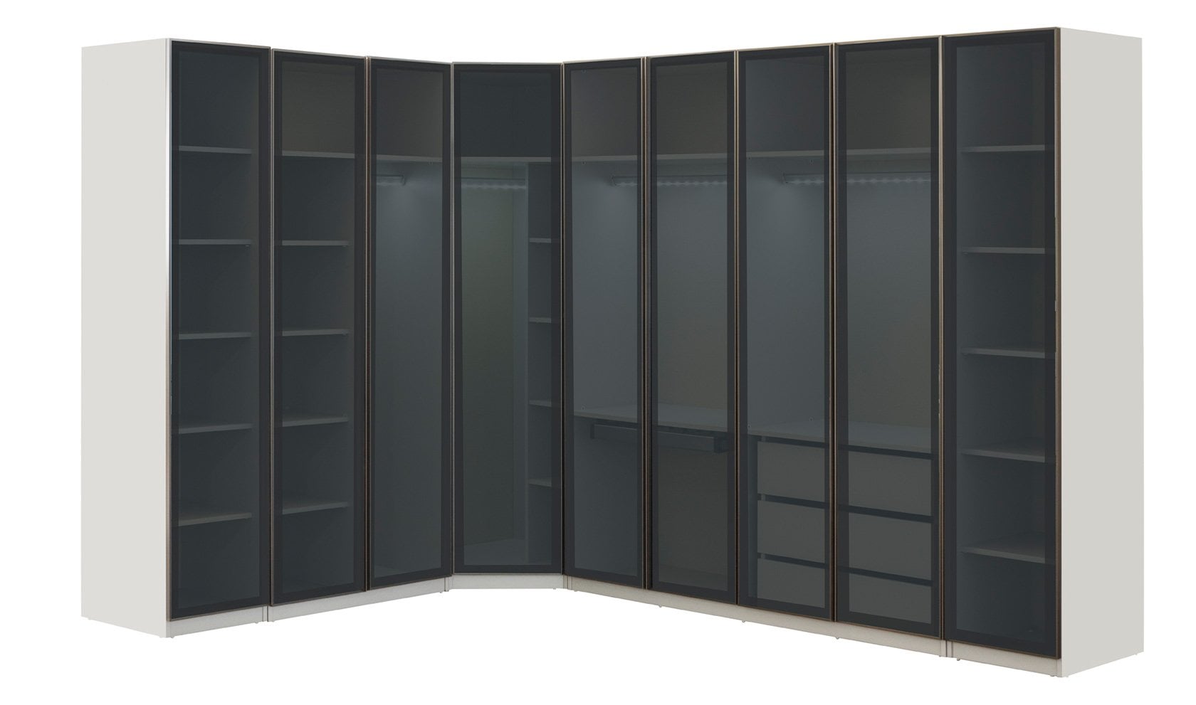 Arya Modüler Köşe Dolap