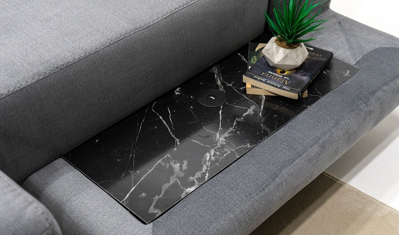 Milano Çift Tv Dinlenmeli 4 Lü Koltuk