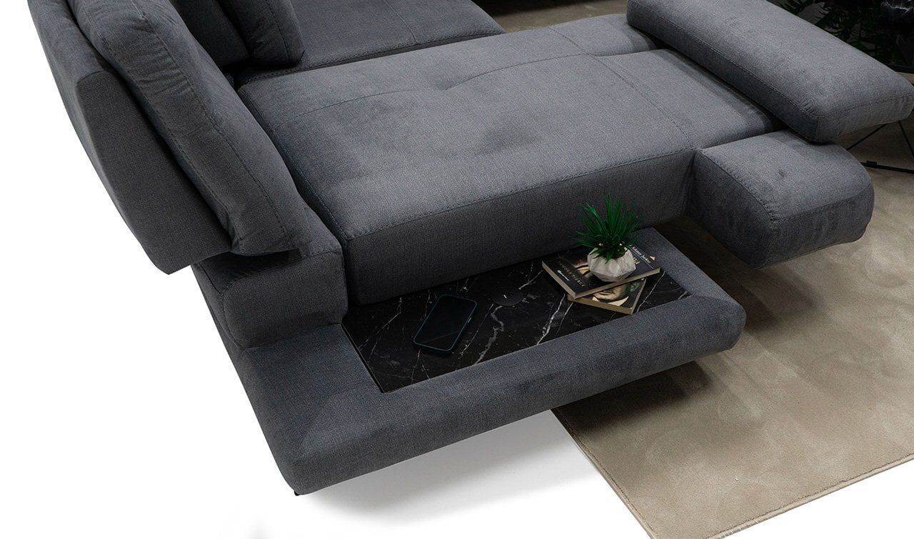 Milano Çift Tv Dinlenmeli 4 Lü Koltuk