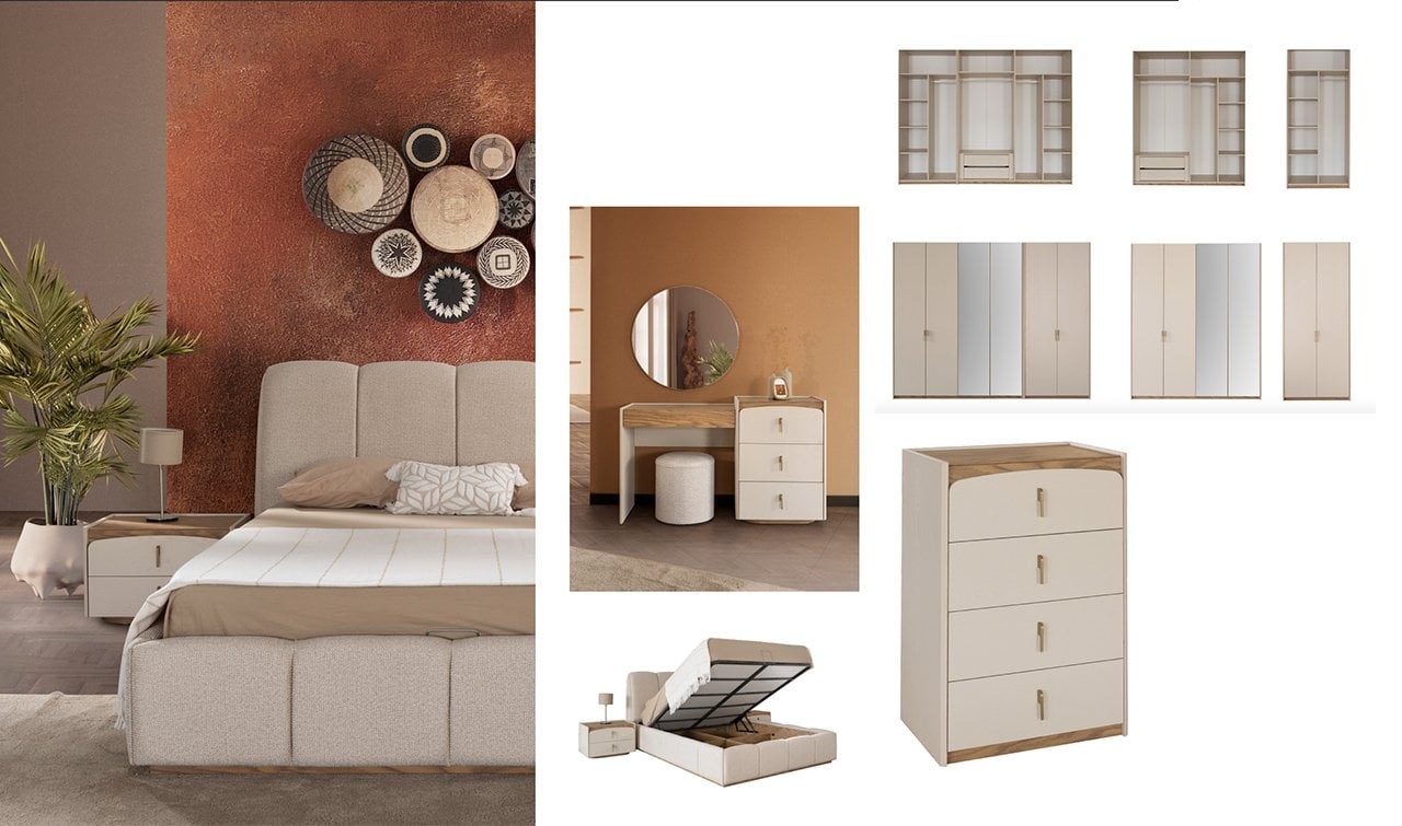 Tetra Yatak Odası Takımı