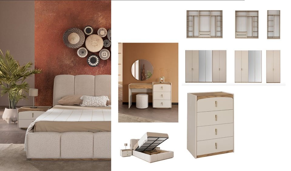 Tetra Yatak Odası Takımı