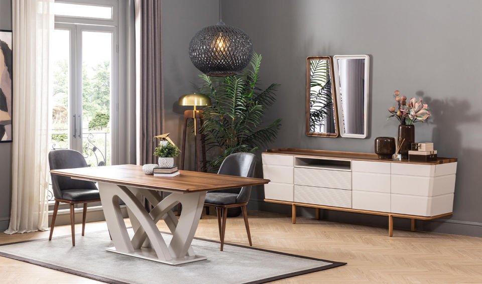 Asya Yemek Odası Takımı