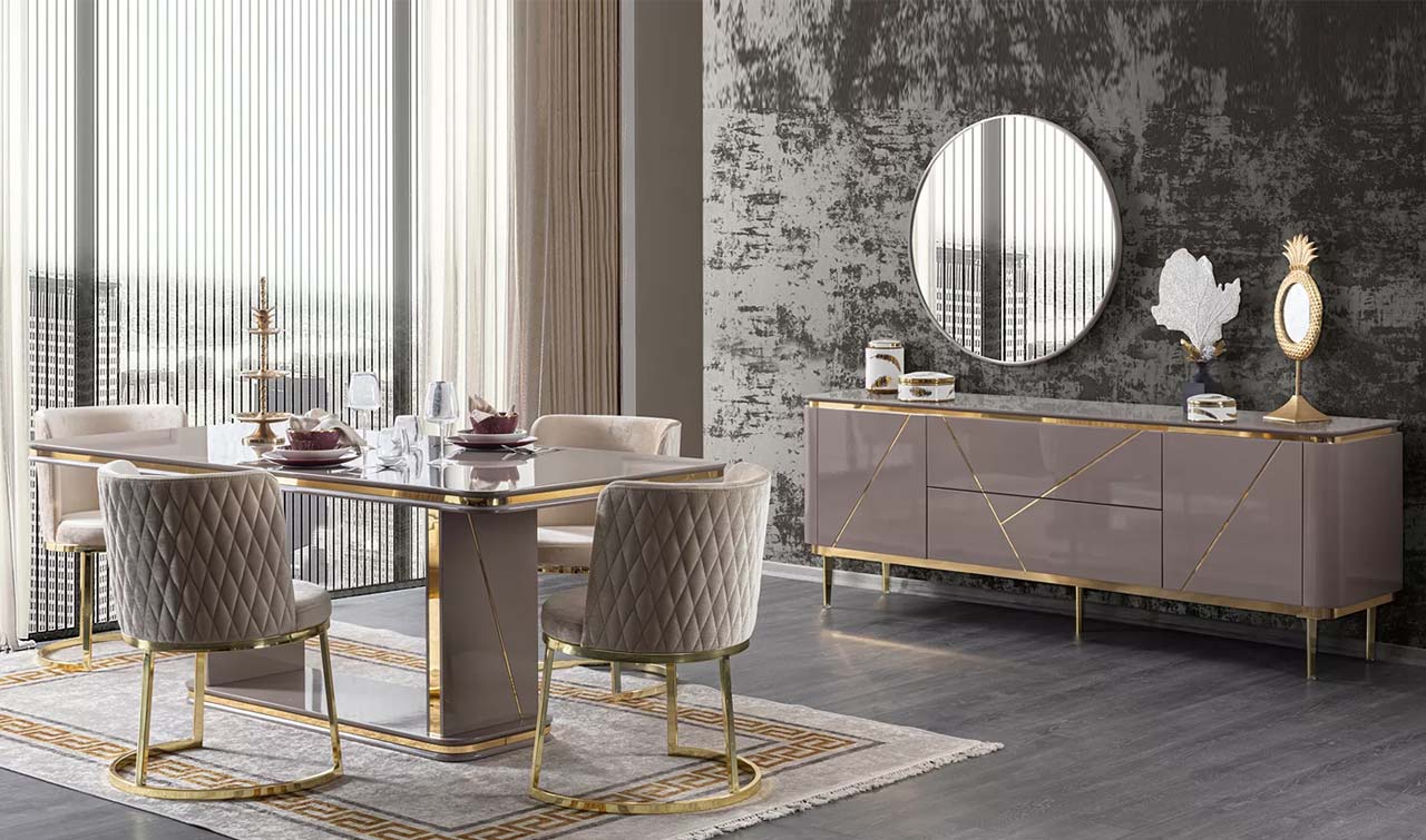 Gucci Yemek Odası Takımı