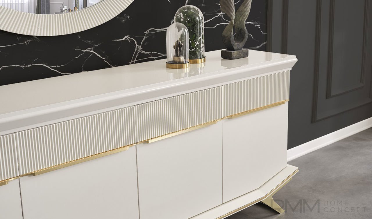 Angel Gold Yemek Odası Takımı