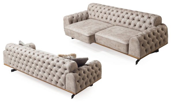 Maveran Metal Ayaklı Koltuk Takımı 1 Numaralı Berjer