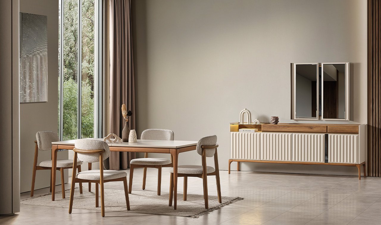 Alfa Yemek Odası Takımı | Modern