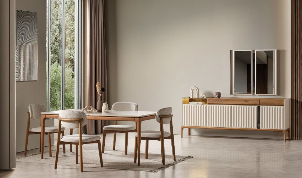 Alfa Yemek Odası Takımı | Modern