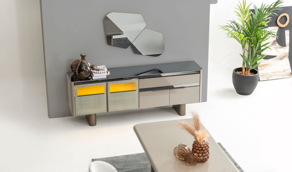 İnox Yemek Odası Takımı