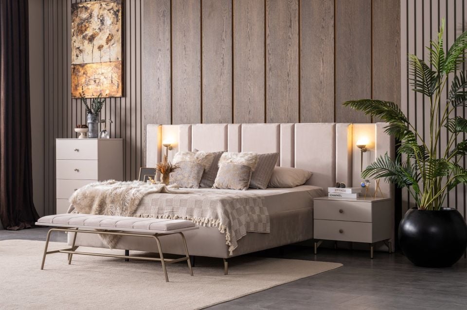 Eva 6 Kapaklı Gardrop Full Aynalı