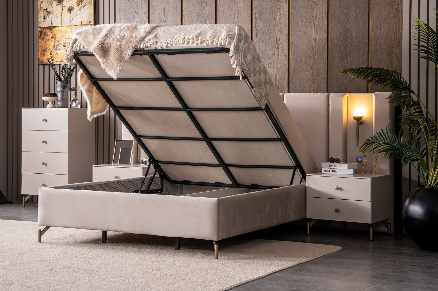 Eva 6 Kapaklı Yatak Odası Dolabı