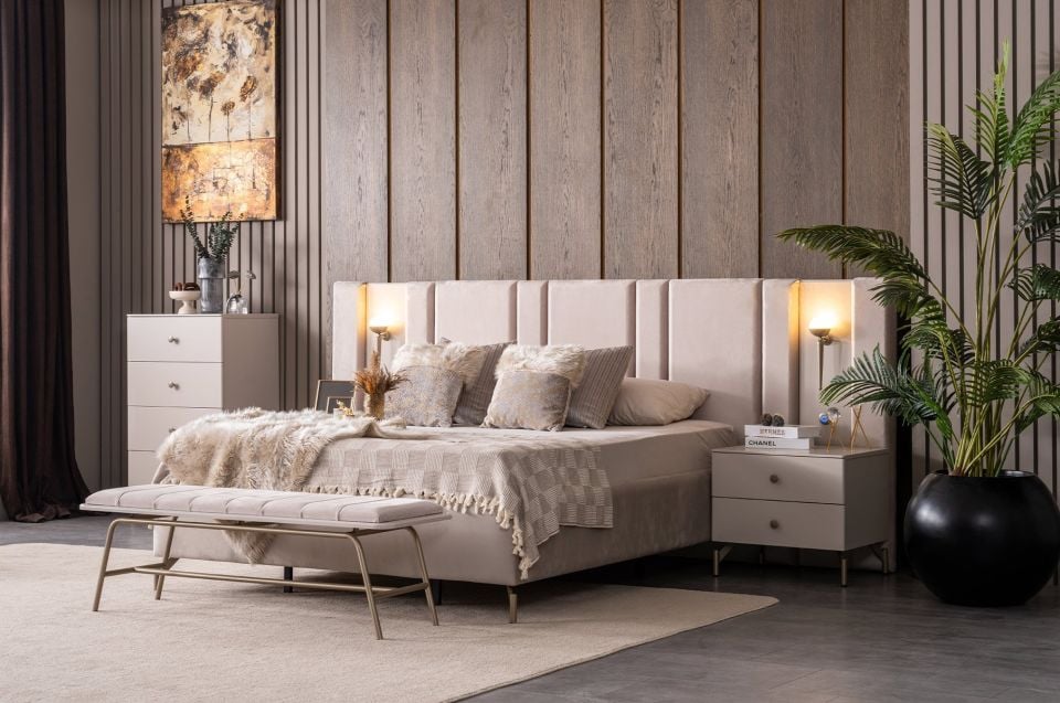 Eva 6 Kapaklı Yatak Odası Dolabı