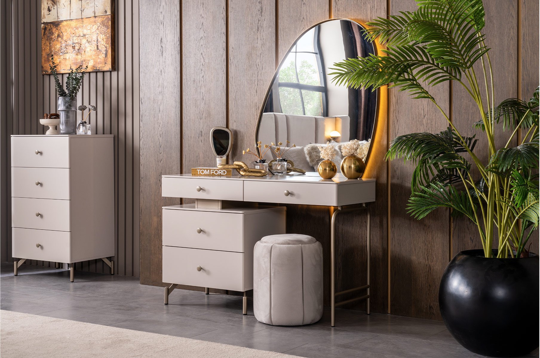 Eva 6 Kapaklı Yatak Odası Dolabı