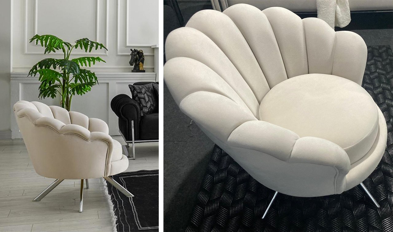 İstiridye Çiçek Berjer