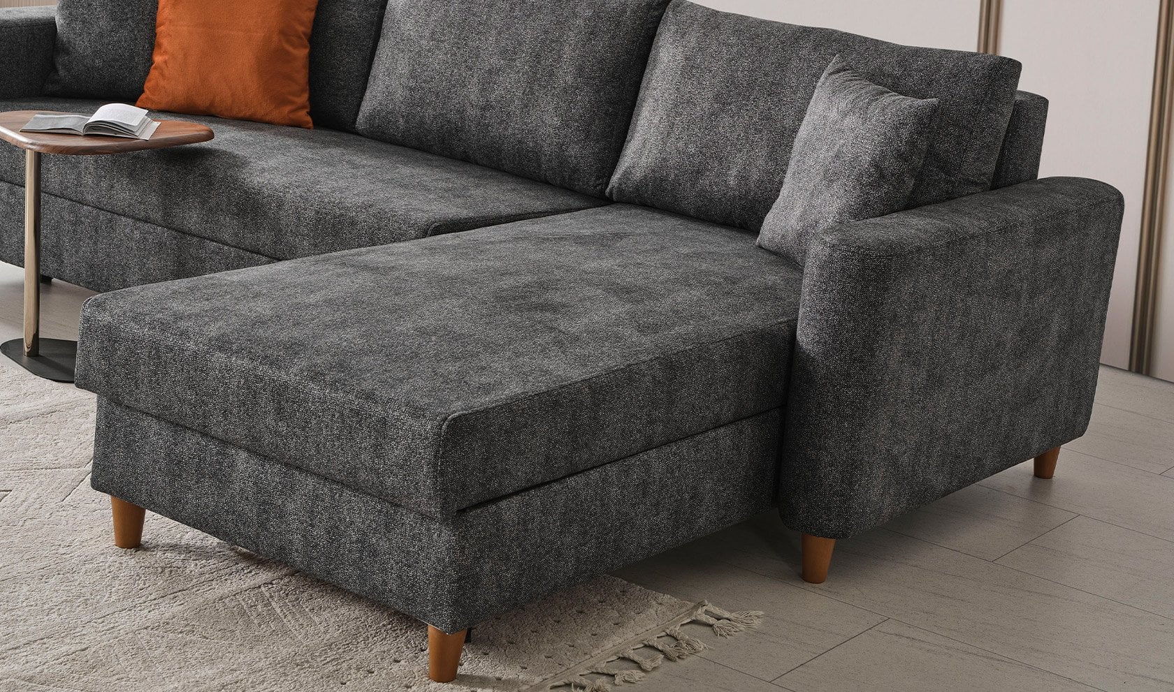 Focus Yataklı Mini Köşe Koltuk