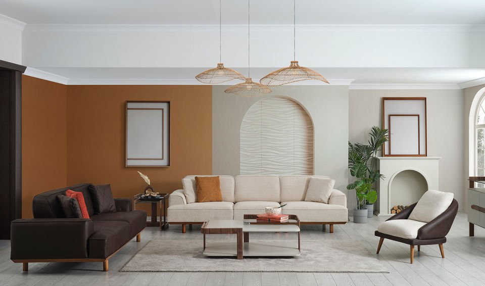 Soho Nubuk Koltuk Takımı