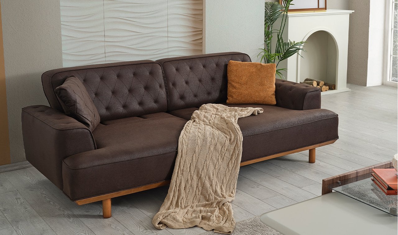 Soho Nubuk Koltuk Takımı