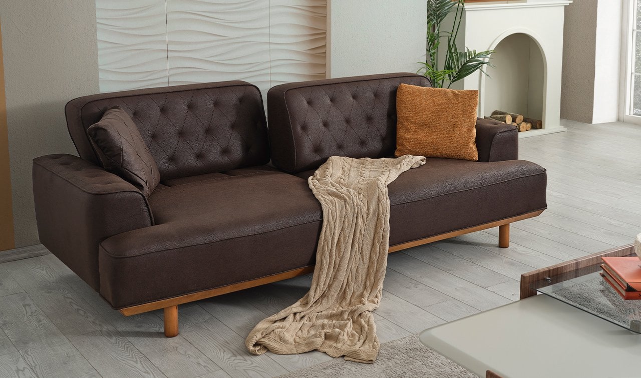 Soho Nubuk Koltuk Takımı