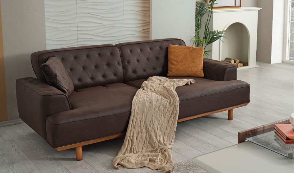 Soho Nubuk Koltuk Takımı