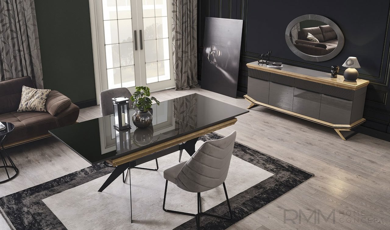 Grand Ahşap Yemek Odası Takımı