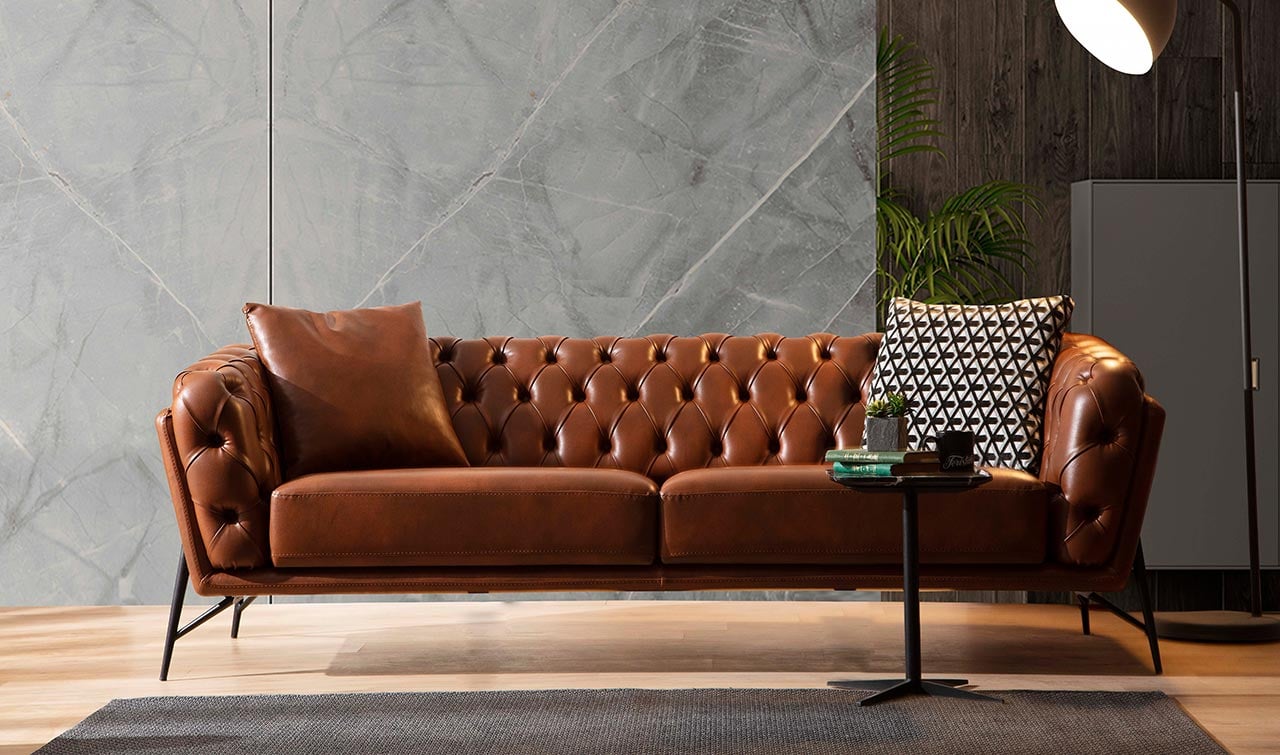 Hilton Deri Koltuk Takımı