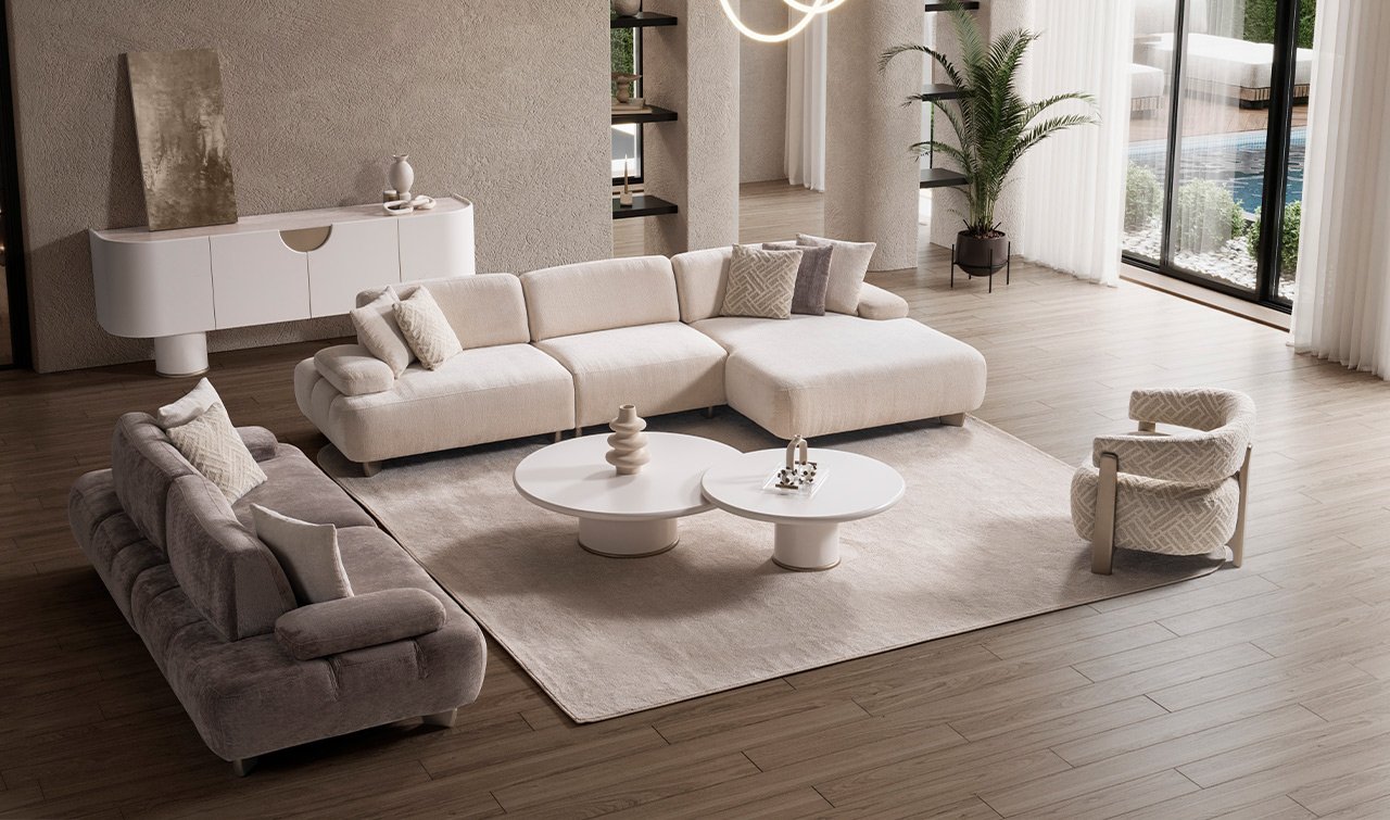 İznik Köşe Koltuklu Oturma Grubu