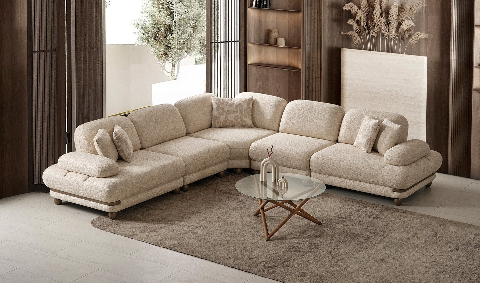 Mokka Köşe Koltuk Takımı Large