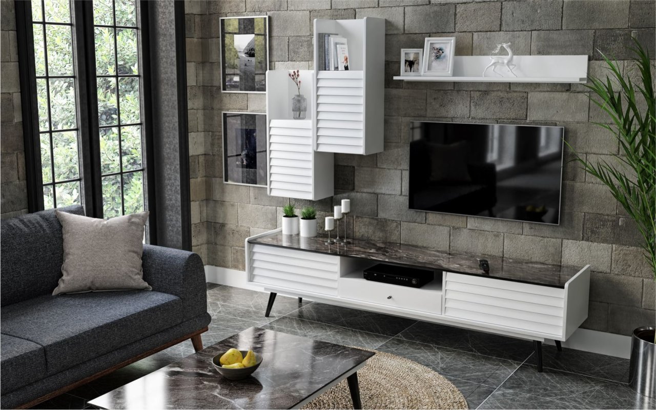 Corsa Beyaz TV Ünitesi