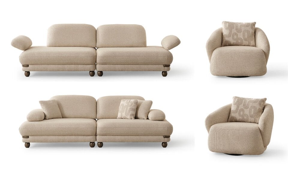 Mokka Köşe Koltuk Takımı Medium