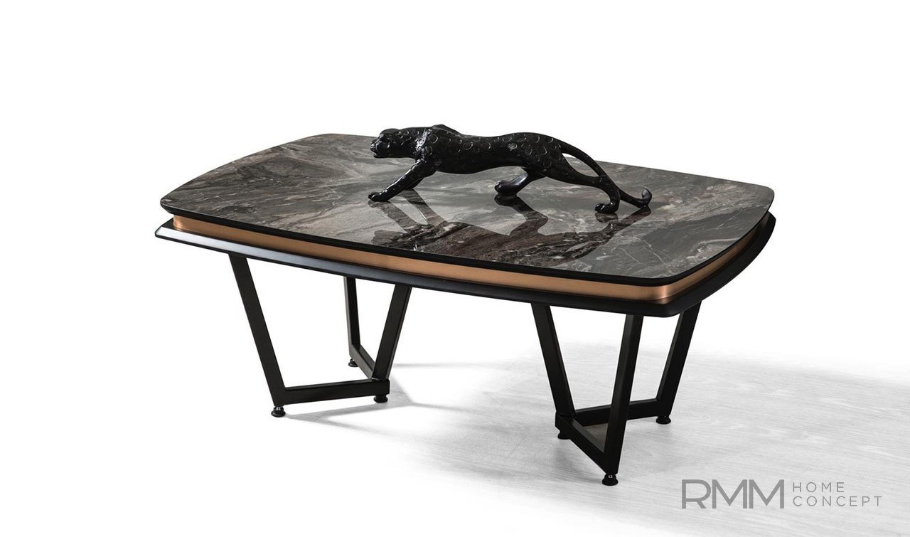 Tesla Siyah Orta Sehpa