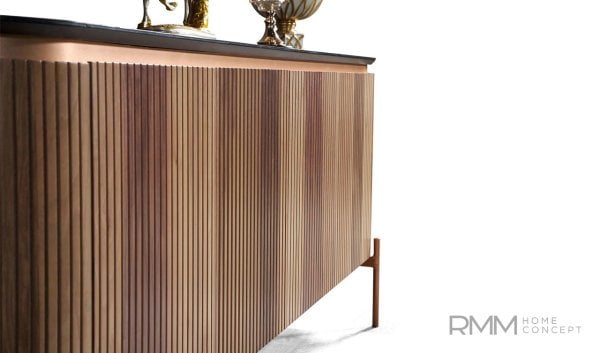 Tesla Ceviz Yemek Odası Takımı