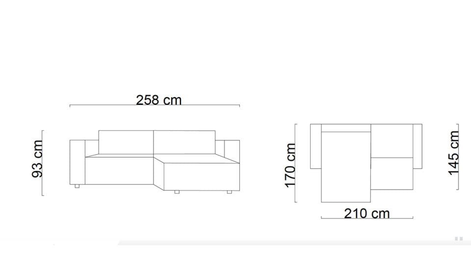 Mini Perla Köşe Koltuk
