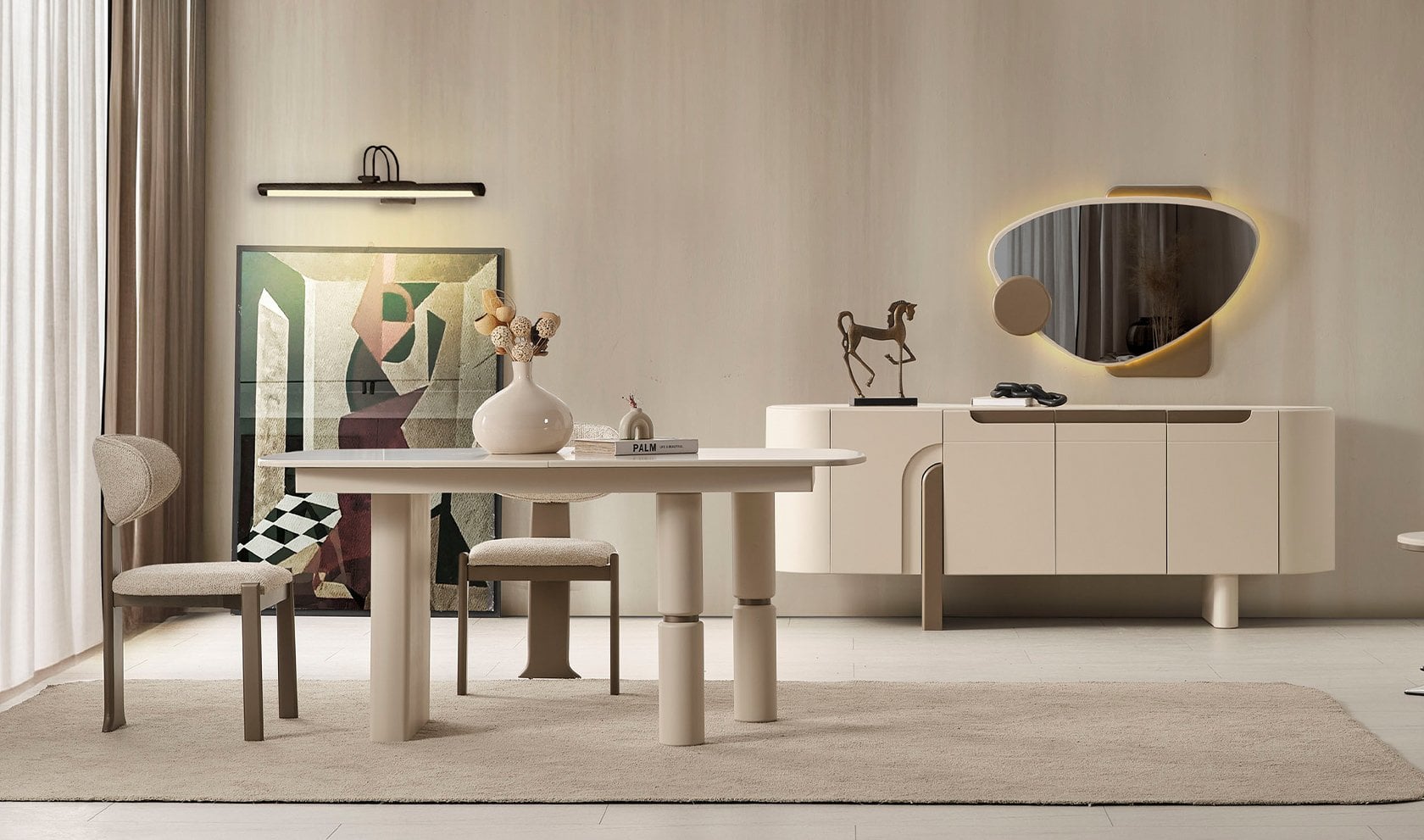 Mokka Yemek Odası Takımı