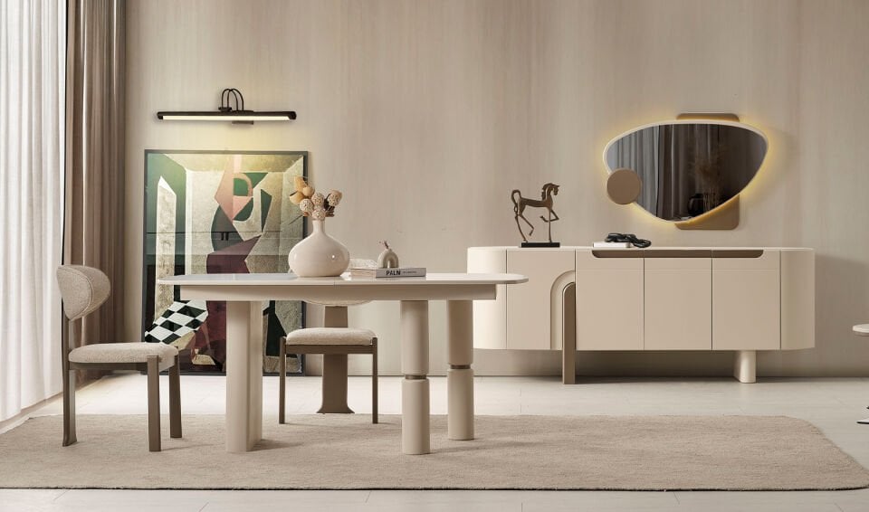 Mokka Yemek Odası Takımı