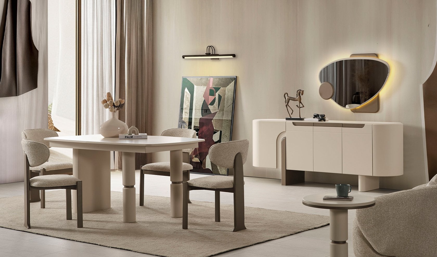 Mokka Yemek Odası Takımı