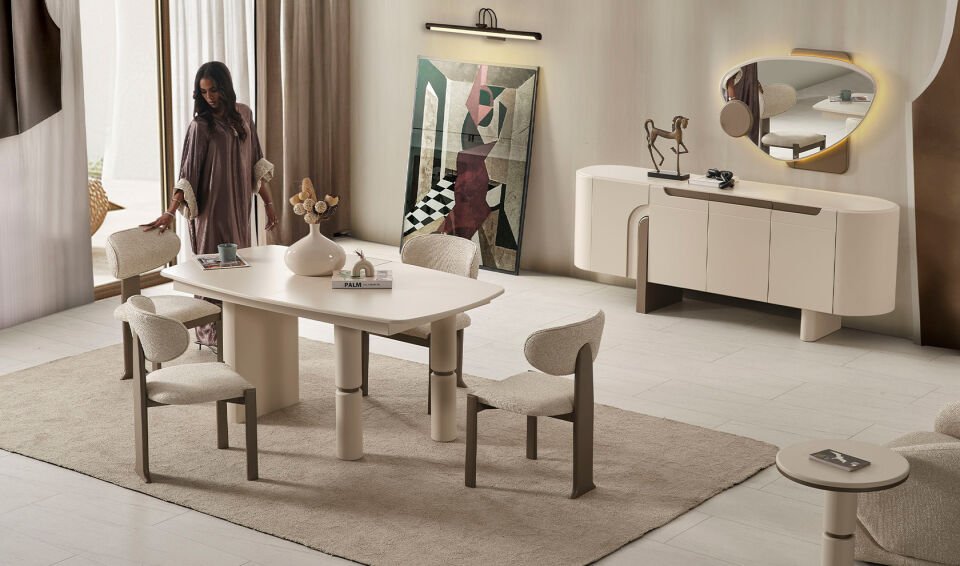 Mokka Yemek Odası Takımı