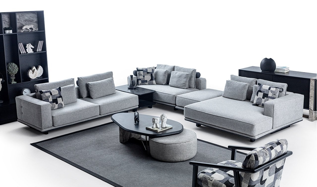 Brunet Modüler Köşe Koltuk Takımı - X Large