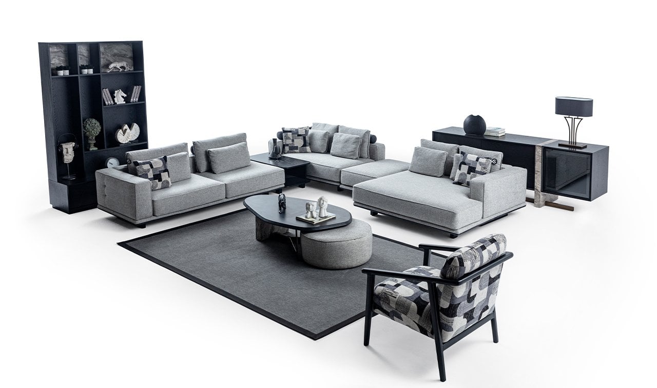 Brunet Modüler Köşe Koltuk Takımı - X Large